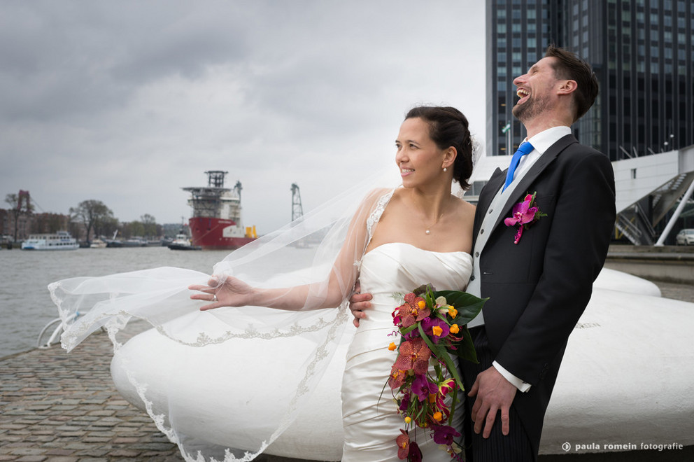 trouwfotograaf Koninklijke Roei- en Zeilvereniging de Maas in Rotterdam